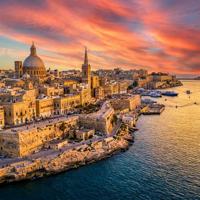 Malta: Sonce, zgodovina in sredozemska čarovnija