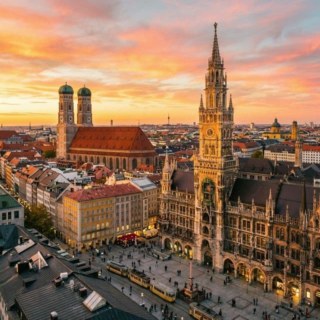 München: Pivski vrtovi, kultura in bavarsko srce